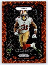 Tashaun Gipson 2023 Panini Prizm 273 NM Orange Lazer