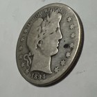 1894-S Barber Silver Half Dollar. — photo 5