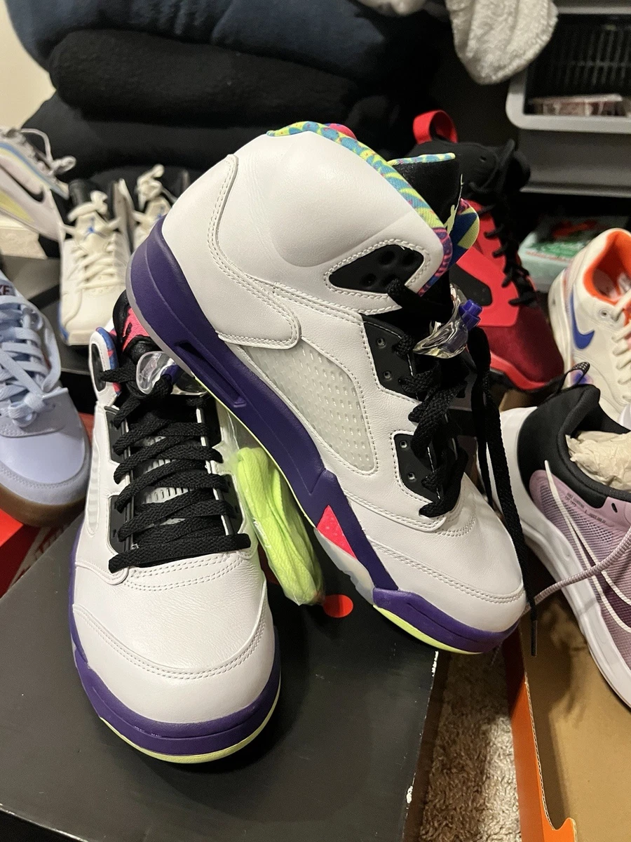 Preços baixos em Jordan 5 Retro Alternate Bel-Air Court Purple
