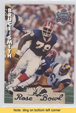 1993 Heads & Tails Team NFL Super Bowl XXVII Bruce Smith #SB14 HOF READ e8o
