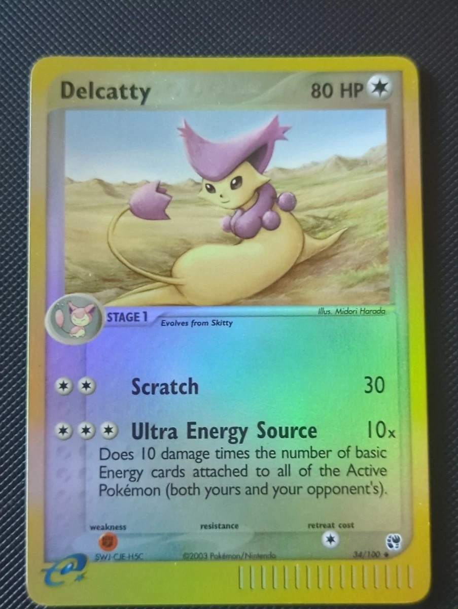delcatty pokemon card value - Sun & Moon - Celestial Storm - put 2 damage counters on Delcatty Delcatty Pokmon TCG Cards for