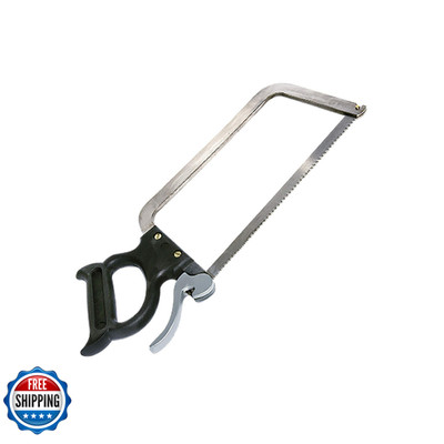 Weston Butcher Meat And Bone Saw 22 Inch Stainless Steel Serrated Blade Quick