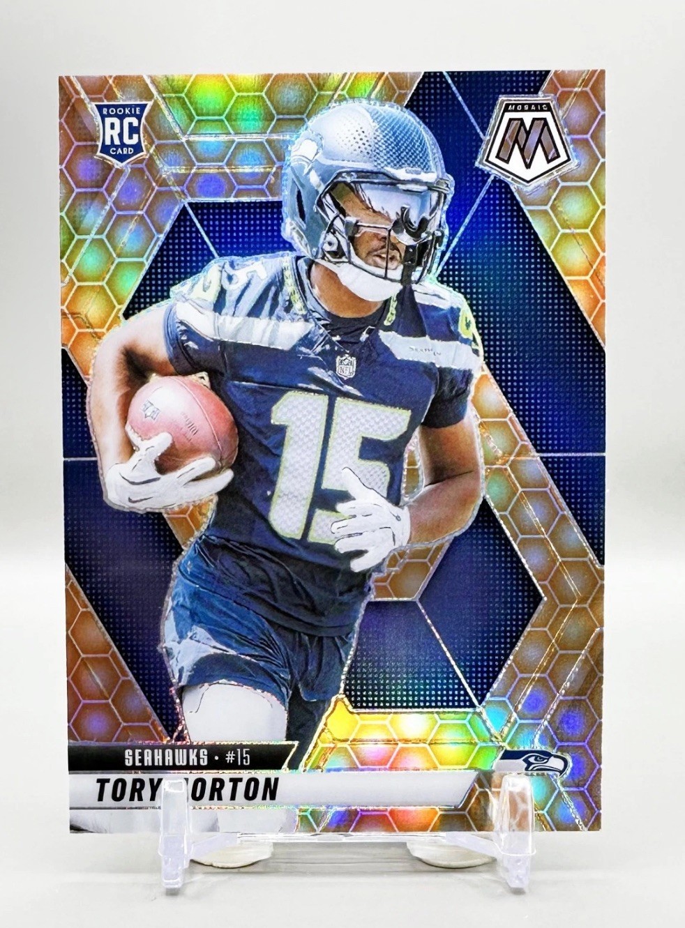 2025 Mosaic TORY HORTON Mosaic Honeycomb Rookie #396 SSP Seahawks 🔥
