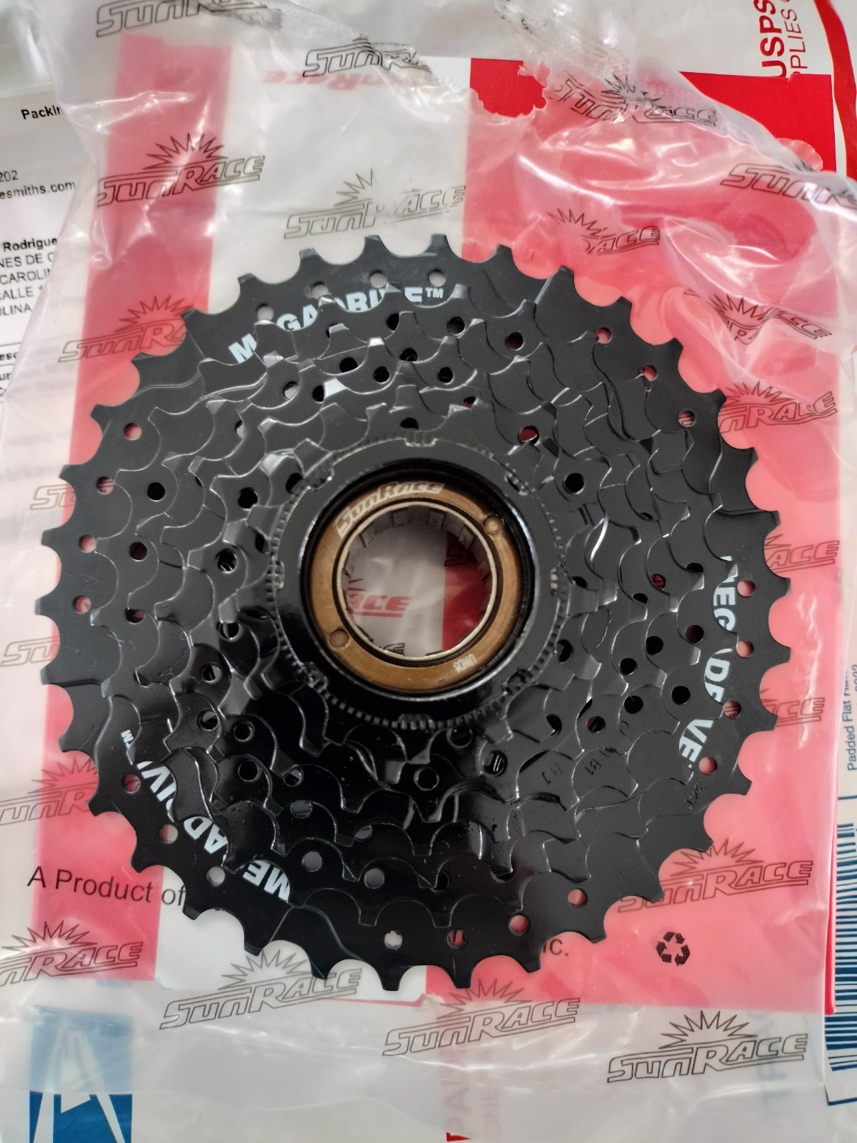 SunRace MFM300 7 Speed Mountain Bike Freewheel fit Shimano Black