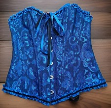 Dark Coquette Corset Top M Whimsigoth Ren Faire Indie Sleaze Regency Steampunk
