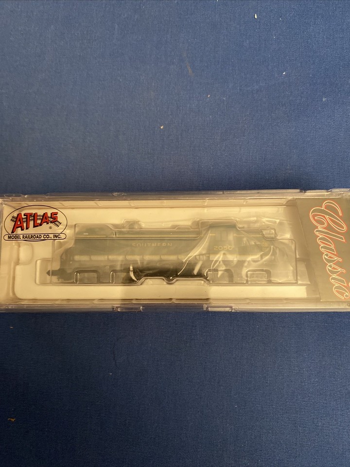 Atlas N Locomotive Burlington 9280 Train Electrique Boite 2163