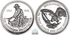 1985 Engelhard 1/10 oz American Prospector .999 Fine Silver Round Rare!