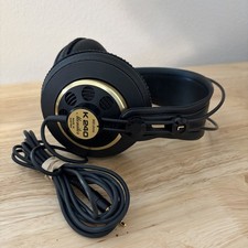 Vintage AKG K240 Studio Monitor Over Ear Headphones 600 Ohms Made in Austria