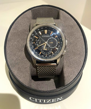 Citizen Calendrier Eco-Drive Watch Black Dial 44mm BY2020-70E