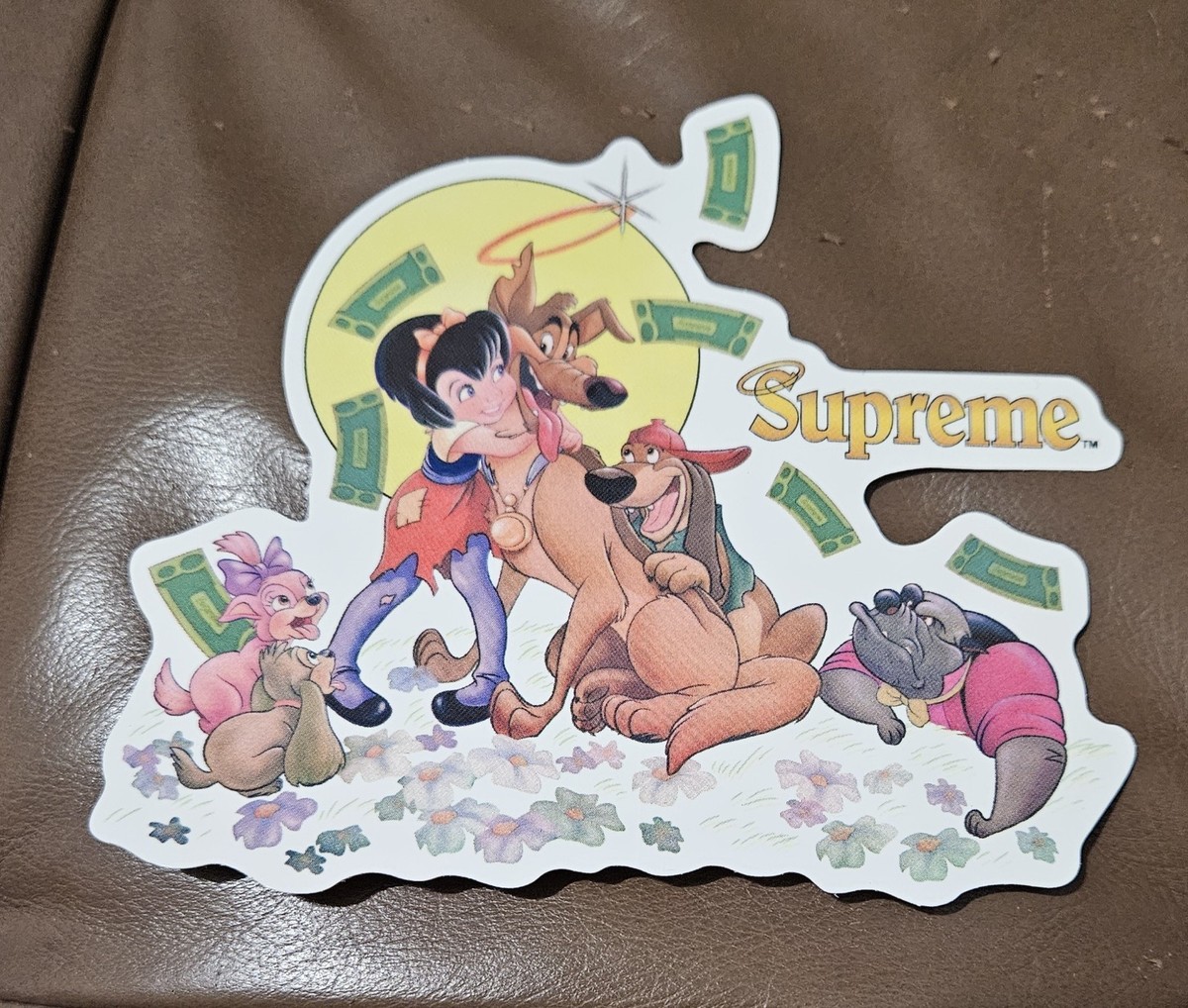 Supreme All Dogs Go To Heaven Sticker FW25 + FREE SURPRISE | eBay