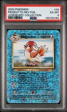 PSA 6 Pidgeotto 34/110 Legendary Collection Reverse Holo Pokémon Card on eBay