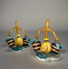 2 Walt Disney Classics Collection Bucket Brigade from FANTASIA  No Box Or COA