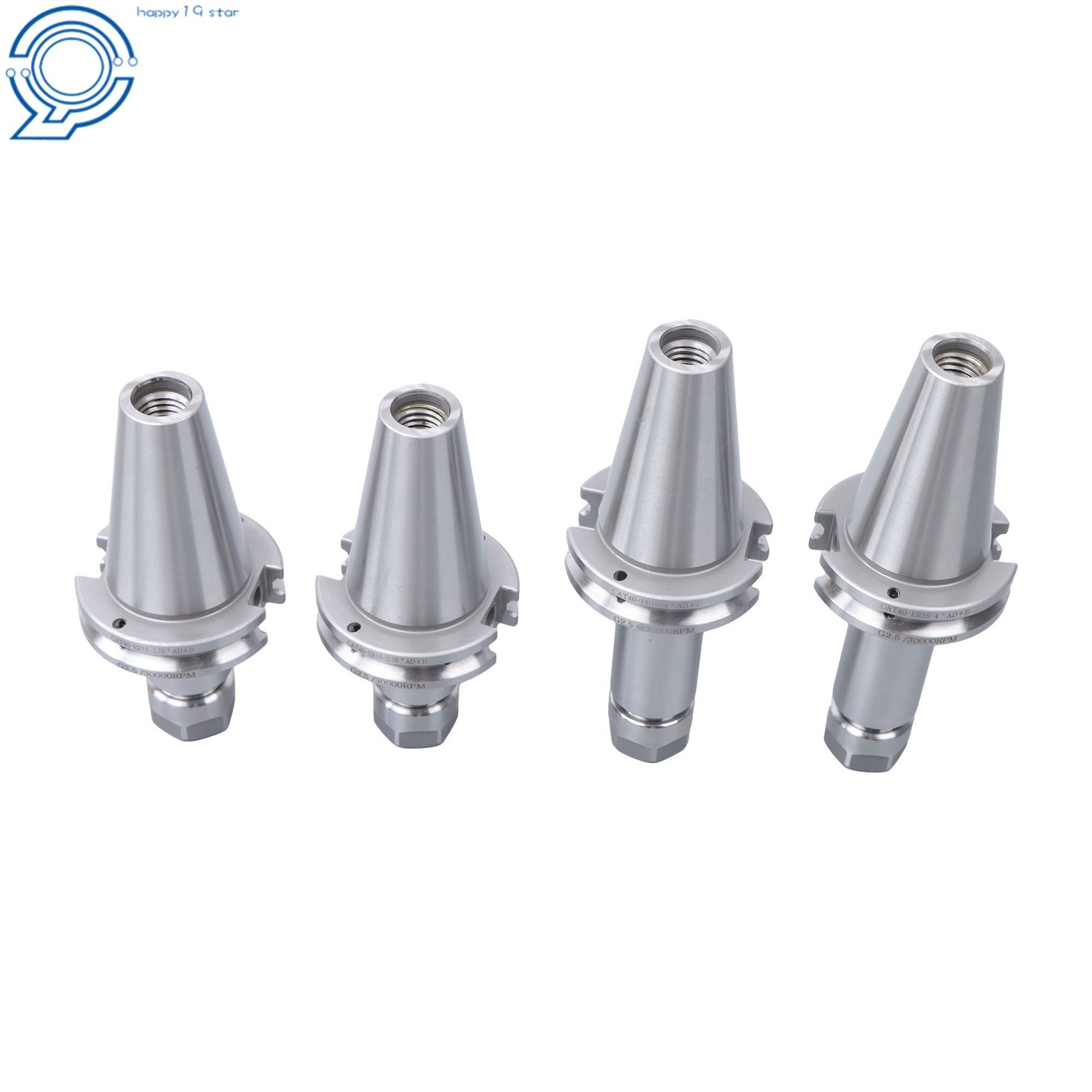 Balanced CAT40 ER16 Holders 4Pcs Set 2×2.76" 2×4" 20K RPM thumbnail 2