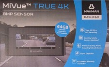 Navman MiVue True 4K Dashcam + 64gb SD Card