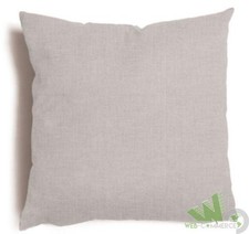 6 PZ CUSCINO SALOTTO DIVANO TULIPANO CM.43X43 GRIGIO CUSCINI GEMITEX SFODERABILI