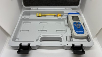 Omega HH414 Handheld Thermocouple Meter w/ 32K Data Logger