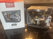 2025 HALLMARK ORNAMENT  LET THE WOOKIEE WIN  STAR WARS CHEWBACCA WOOKIE