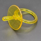 Cabbage Patch Kids Doll Pacifier Accessory Yellow Plastic Replacement CPK Vtg