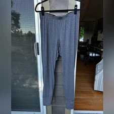 Patagonia Capilene Mens L Grey Base Layer Thermal Long Johns Underwear Pants