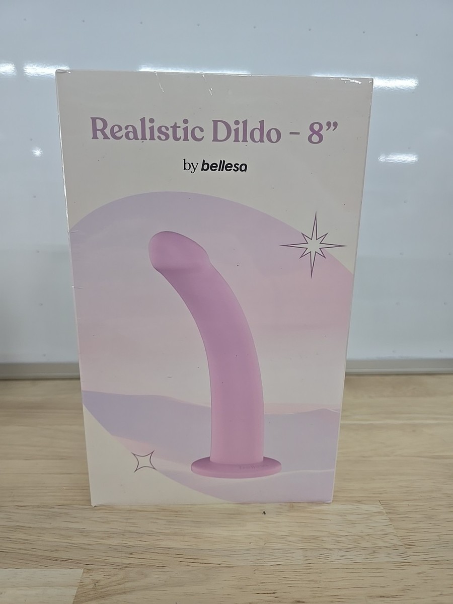 belessa sex toys Realistic Vibrating Dildo - 8” by Bellesa Harness Compatible