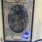 ANTIQUE ART DECO FRAME WORLDS FAIR MICKEY MOUSE CHILD STAMP SOUVENIR RARE READ — photo 2