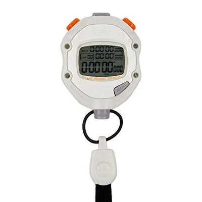 Casio CASIO stopwatch (white) HS-70W-8JH - Image 1 of 4