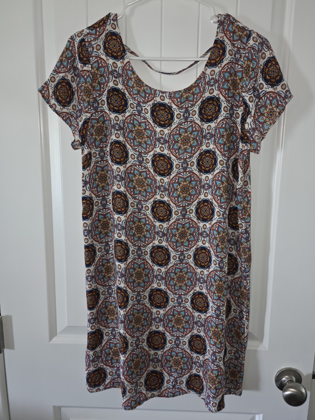 Lulus Perfect Getaway Printed Shift Mini Dress Si… - image 2