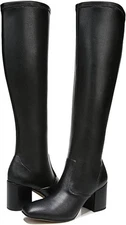 Franco Sarto Women's Talfer Knee High Black Boots