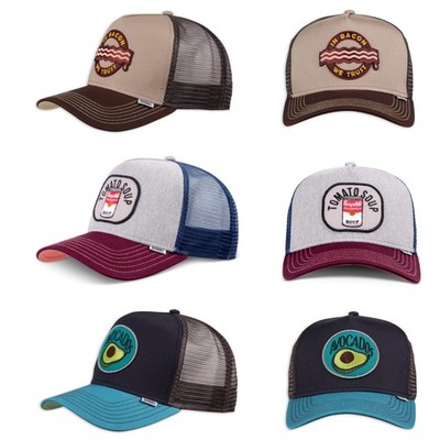 Djinns HFT FOOD Cap High Fitted Trucker Mesh Kappe Bacon Lobster Avocado Tomato