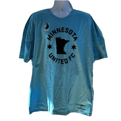 Minnesota United FC T-Shirt Mitchell & Ness Size XXXL - Picture 1 of 6