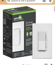 Leviton Decora Smart Wi Fi App-Controlled Dim...
