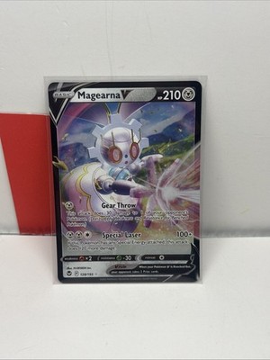 Magearna V 128/195 SWSH Silver Tempest Ext. Art Ultra Rare Hol