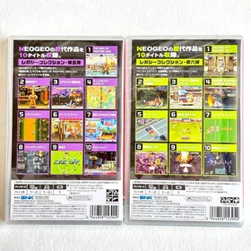 ACA NEOGEO Selection Vol. 5 & 6 SET Nintendo Switch Multi-Language NEW Japan