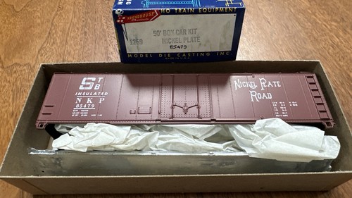 Roundhouse HO Kit #1259 50’ Caja Coche Placa de Níquel Carretera NKP 85479 NUEVO EN CAJA NY | Zustand: New