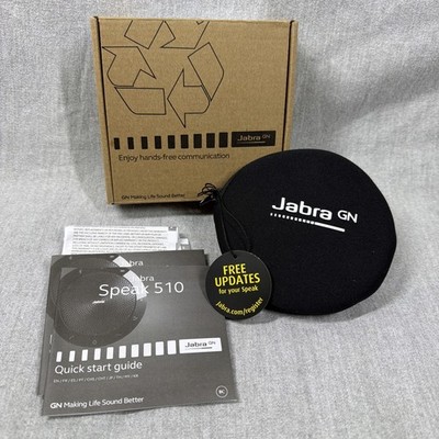 Jabra Speak 510 Wireless Speakerphone USB Bluetooth NEW PHS002W
