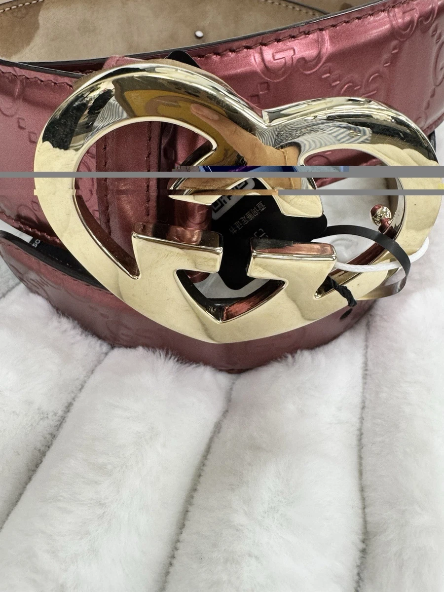 Gucci Pink Belts for Women for sale - eBay