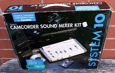 VINTAGE CAMLINK VISION 100 STEREO AUDIO MIXER CAMCORDER SOUND MIXER KIT PROP