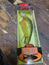 EXTREMELY RARE Rapala Crankin Rap Live Series CRR05SUL (Sunfish) MINT