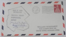 White Lake New York airport dedication June 27 1970 airmail