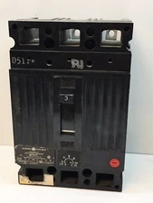 GE TEC36003 3-Amp 3-Pole 600-Volt Motor Circuit Breaker 3A 3P 600VAC 