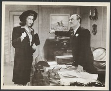 ANN MILLER TIM RYAN Reveille With Beverly '43 POINTING TO THE DOOR