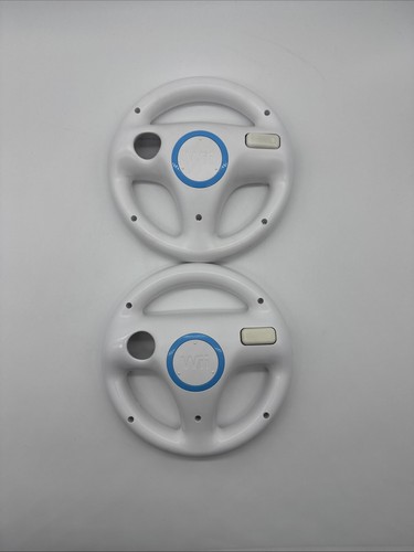 2x Original Nintendo Wii Wheel Lenkrad für Mario Kart Blitzversand