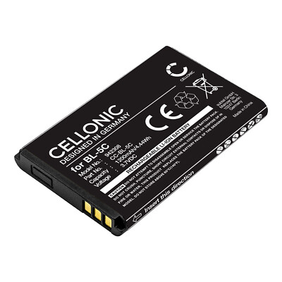  Akku für Nokia 2626 2355 3110 3109 classic 1110i N70 E60 E50 6681 1200mAh 