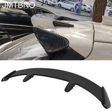 52 Rear Trunk Spoiler Wing Lip Racing Carbon Fiber For Mazda 3 Hatchback Sedan