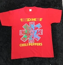 Vintage Red Hot Chili Peppers Shirt Rhcp Collabs Vision Street Wear shirt