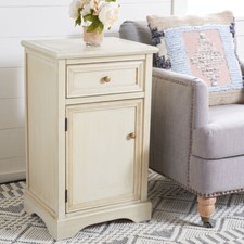 SAFAVIEH Jarome Nightstand With Storage Drawer And Cabinet | Barley |