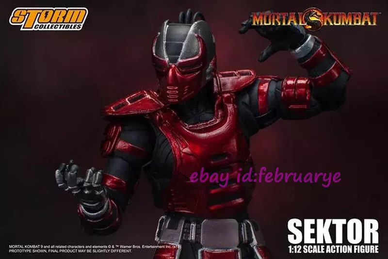 Storm Toys 1 12 Sektor Mortal Kombat Action Figures In Stock New