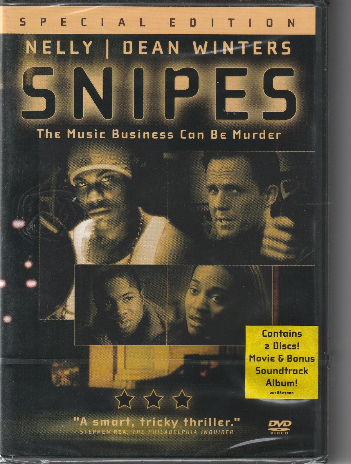 Nelly  # Snipes - The music business can be murder #  DVD NUOVO SIGILLATO