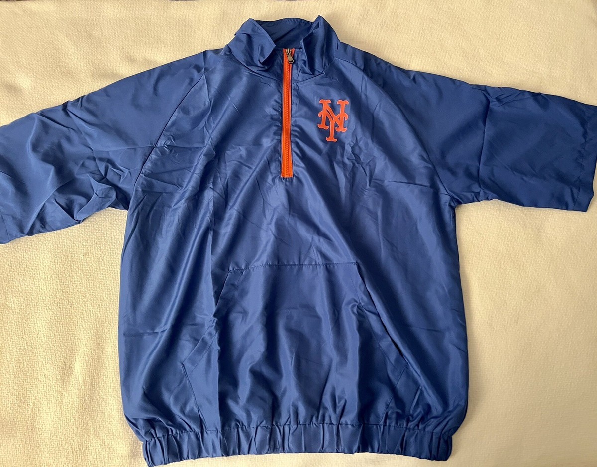 NY METS WINDBREAKER SGA JACKET PULLOVER LARGE 9/28/2023 BUCK