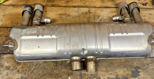 BMW X5 M X6 M E70 E71 Quad REAR EXHAUST Muffler Exhaust Flap Valved